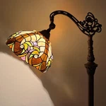 Cotoss Tiffany Floor Lamp,stained Glass Vintage Light For Reading,. Fixed Price $255.00.