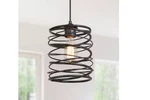 Lnc Industrial 8 In. 1-LIGHT Distressed Pendant Spiral Metal Cage Style. Fixed Price $33.95.