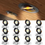 Adetu 4 Inch 5CCT Gimbal Black Led Recessed Lights, 360 +90 Adjustable.... Fixed Price $70.00.