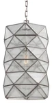 Sea Gull Harambee 12" Pendant, Antique Brushed Nickel, Seeded Glass, 6641401-965. Fixed Price $239.95.