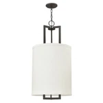 Hinkley Lighting 3205KZ Hampton Foyer 16"W Drum Pendant, Buckeye Bronze. Fixed Price $587.11.