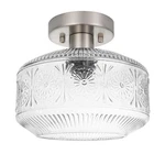 Dsmjfu Semi Flush Mount Ceiling Light Vintage Small Fixture Thicke. Fixed Price $67.11.