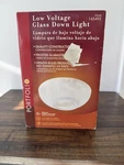 Portfolio Low Voltage Glass Down Light Frosted Alabaster. Fixed Price $11.99.