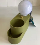 Globe Orb Led Light Organizer- Touch Table Lamp Room Essentials Green New. Fixed Price $6.99.