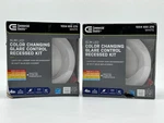 2PACK Commercial Electric Slim Baffle 4IN Indoor/outdoor Led Recessed Light Kit. Fixed Price $31.49.