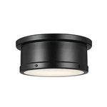 Black Two Light Flush Mount From The Serca Collection. Fixed Price $289.99.