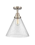 Innovations Lighting 447-1C-16-12-L Cone Semi-flush 12"W Nickel. Fixed Price $231.00.