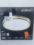 Artika Delray 15 In. 1-LIGHT Modern Gold Cct Flush Mount Ceiling Light.. Fixed Price $41.47.