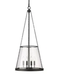 Z-lite 341P18 Prescott Light 18"W Pendant Black. Fixed Price $660.00.