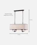 World Imports Colonial 6 Light Kitchen Island Pendant. Fixed Price $100.00.