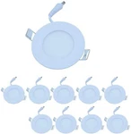 Inch Recessed Led Lights 10 Pack 3W Lighting Ultrathin Ceiling. Fixed Price $39.00.