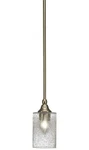 Toltec Lightning 23-NAB-300 Any Stem Mini Pendant 4 Bubble Glass. Fixed Price $100.00.