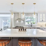 Forte Lighting 2779-01-12 Milo Mini Pendant Soft Gold. Fixed Price $88.00.