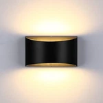 Lightess Led Wall Sconce Indoor Dimmable 1 Pack, Black-warm White. Fixed Price $46.99.