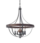 Feiss F2794/5AF/CBA Light Single Tier Chandelier. Fixed Price $379.99.