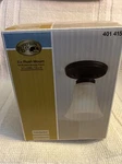 New!! Hampton Bay 5 In. 1-LIGHT Flush Mount Oil Rubbed Bronze. Fixed Price $6.29.