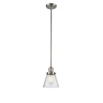 Innovations Light Small Cone Mini Pendant Brushed Satin Nickel 201S-SN-G6. Fixed Price $226.60.