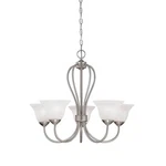 Millennium Lighting Main Street Chandelier Ceiling Light, Nickel 75-SN. Fixed Price $99.99.