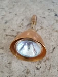 Tech Lighting Gold "tinkerbell" MR16 GU5.3 Track Head For Dual Rail System. Fixed Price $49.00.