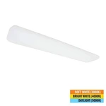 48 In. X 10 Classic White Led Flush Mount Closet Light 3200 Lumens 40-WATT. Fixed Price $85.99.