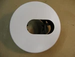 Capri /thomas CL119 4" Slot Opening Trim For MR16 Lamp, White.. Fixed Price $18.00.
