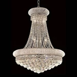 Elegant Primo Collection 28" Wide Royal Cut Crystal Chandelier. Fixed Price $1554.00.