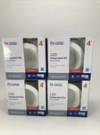 Lithonia Lighting 4 " White Recessed Integrated Baffle Led Kit Lot Of. Fixed Price $30.95.