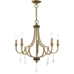 Livex Lighting 41275-01 Glendale Chandelier Antique Brass. Fixed Price $335.96.