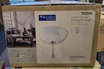 Ceiling Fan -- Progress Lighting Joy/rave Collection P2650-09D1 Nickel. Fixed Price $24.00.
