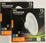 Feit Electric LEDR56/927CA Recessed Downlight, 120 V, Soft White, 2-PACK. Fixed Price $24.50.