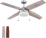 Memphis 52" Indoor Led Ceiling Fan With Light & Reversible Motor - Pewter. Fixed Price $245.99.