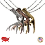 Antler Pendant, Necklace, Elk Shed, Deer, Handmade In Usa, M009PEN. Fixed Price $21.99.