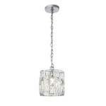 Home Decorators Collection Kristella 1-LIGHT Chrome Crystal Pendant. Fixed Price $24.99.
