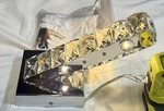 Crystal Wall Sconces Worldwide Lighting Corporation Chrome Fixture. Fixed Price $99.83.
