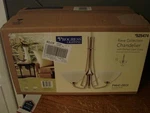 Progress Lighting Rave Collection Chandelier P4641-09DI Brushed Nickel Brand New. Fixed Price $129.99.