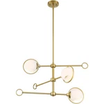 Designers Fountain D296C-3CH-BG Teatro Chandelier Brushed Gold. Fixed Price $149.95.