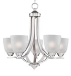 Maxim 11225FTSN Axis Light Chandelier-satin Nickel. Fixed Price $258.00.