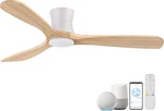 Smart 52 Wood Flush Mount Ceiling Fans With Lights And Inches,. Fixed Price $206.59.