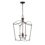 Maxim Lighting Plumette 3-LIGHT Pendant, Chestnut Bronze 12163CHB. Fixed Price $282.20.