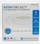American Lighting AD56 Select 5/6" Recessed Downlight (1050 Lumens). Fixed Price $25.00.