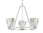 Eurofase Lighting 38865 Ricca 29"W Crystal Ring - Chrome. Fixed Price $528.00.