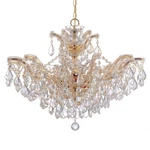 Crystorama Maria Theresa Chandelier Clear Crystal Spectra 4439-GD-CL-SAQ. Fixed Price $2629.99.