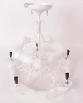 Pottery Barn Kids Mia Chandelier Light - White Crystals. Fixed Price $159.95.