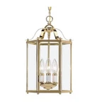 3 Light Semi-flush Convertible Pendant Vintage Sea Gull Art Deco Polished Brass. Fixed Price $50.00.