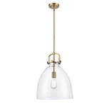 Innovations Newton Bell 1-LT 14" Stem Pendant, Bb/cg 410-1SL-BB-G412-14CL. Fixed Price $427.68.
