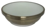 Golden Lighting 3602-14 Ch-ab Flush Mount Ceiling Chrome/aged Brass. Fixed Price $37.27.