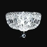 Ciata Lighting 3 Imperial Crystal Ceiling Fixture, 12" Wide, 9" High. Fixed Price $304.95.