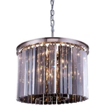 Elegant Lighting 1208D20PN-SS/RC Sydney Pendant Polished Nickel. Fixed Price $1328.00.