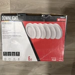 Utilitech 4-IN 6-PACK White Dimmable Led Recessed Downlight. Fixed Price $45.00.