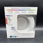 Cree Lighting 6 Recessed Downlight Led 75W 825 Lumen Dimmable Soft White 2700K. Fixed Price $39.87.